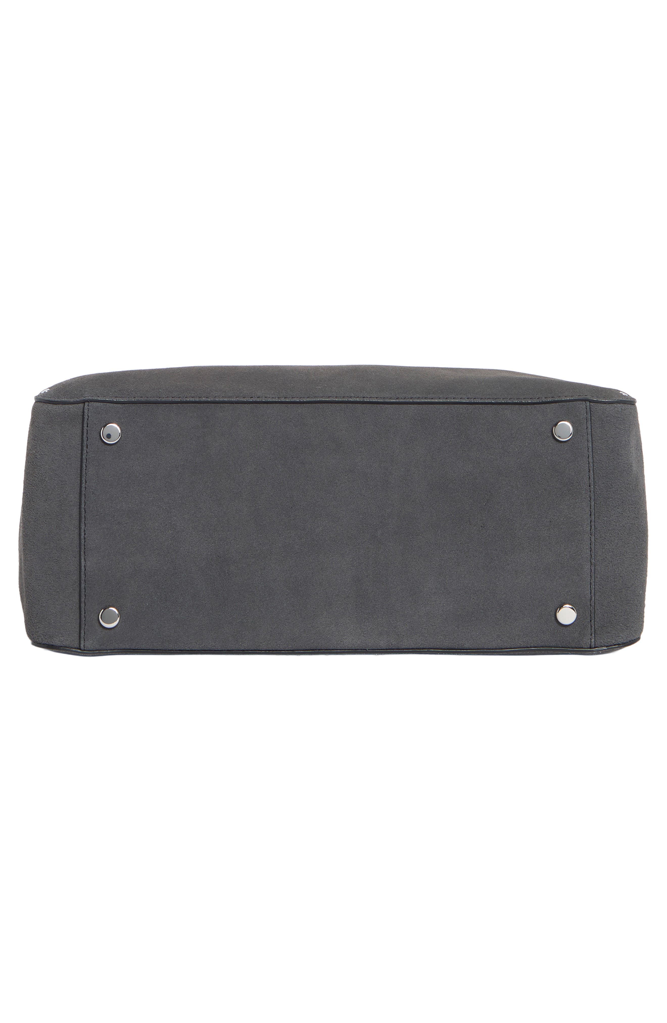 Rebecca Minkoff Darren Large Shoulder Bag, Alternate, color, Fog