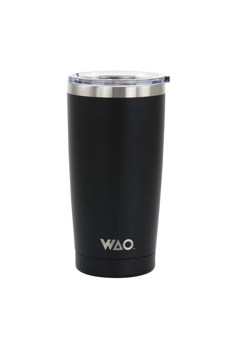18oz  Thermal Tumbler with Acrylic Lid, Main, color, Matte Black