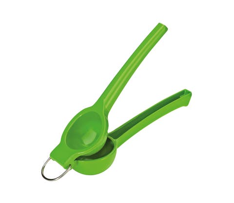 Aluminum Limetta Lime Squeezer, Green