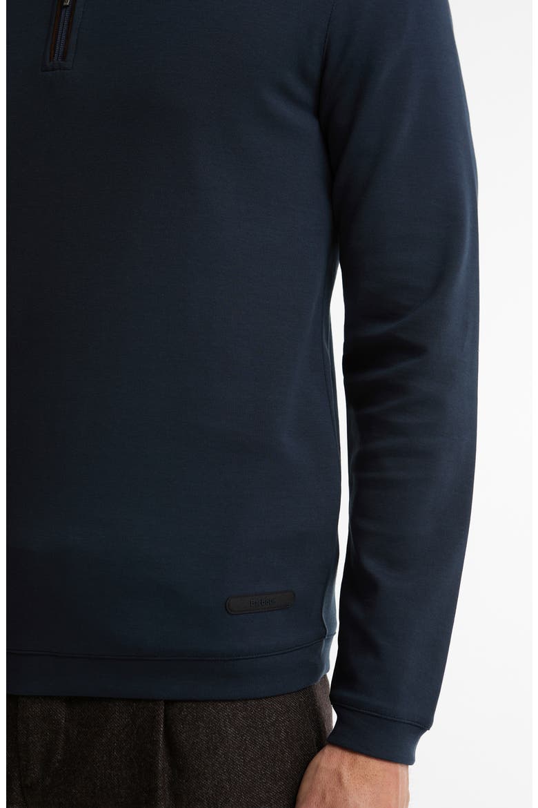 Guy Half Zip Pullover, Alternate, color, NAVY