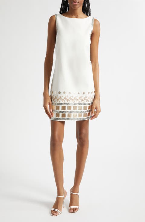 Tabitha Embellished Sheath Dress