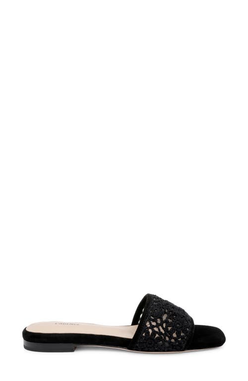 L'agence Armelle Slide Sandal In Black