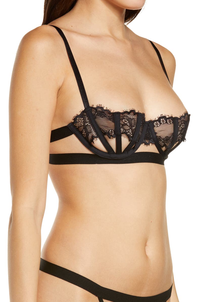 Thistle & Spire Sidney Open Cup Bra, Alternate, color, 