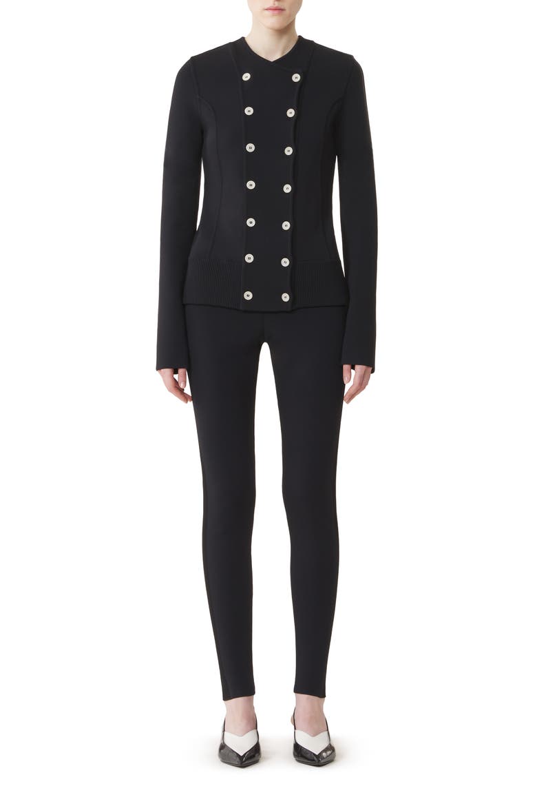 Mesh Leggings, Main, color, Black