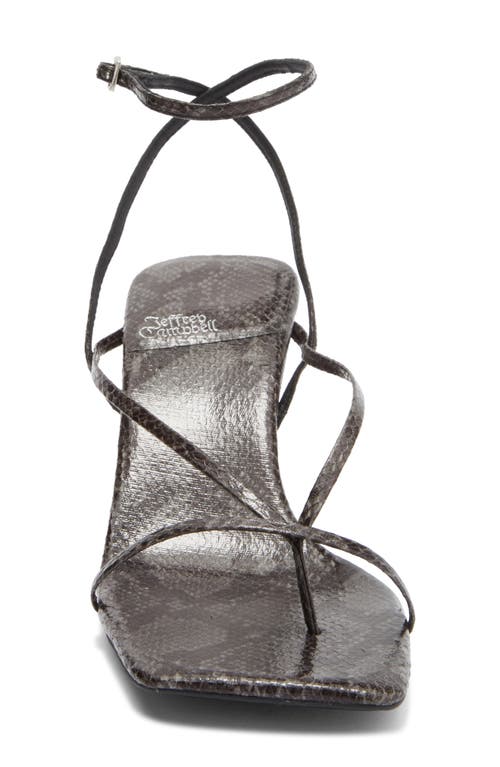 Jeffrey Campbell Fluxx Sandal In Gray