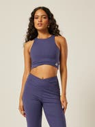 Be Athletica Core Cross-Waistband Cropped Daily Vest