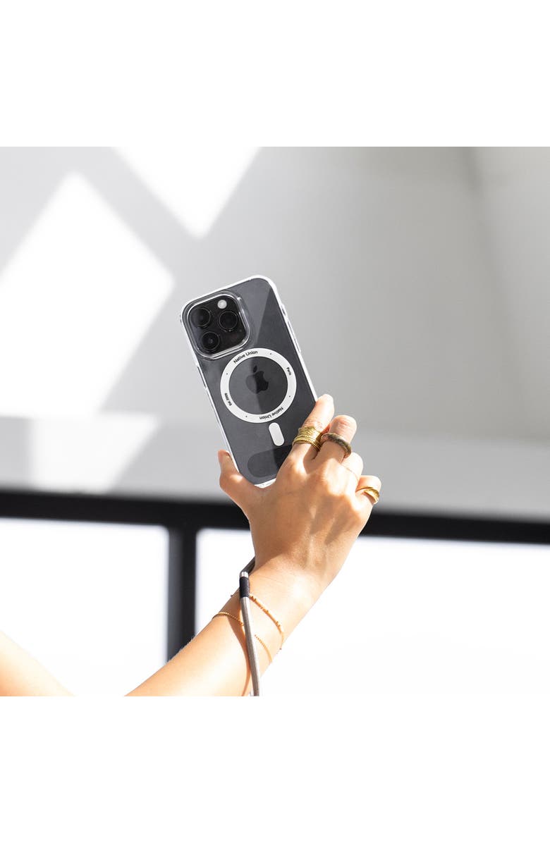 Native Union (Re)Clear Case for iPhone 16, Alternate, color, Clear