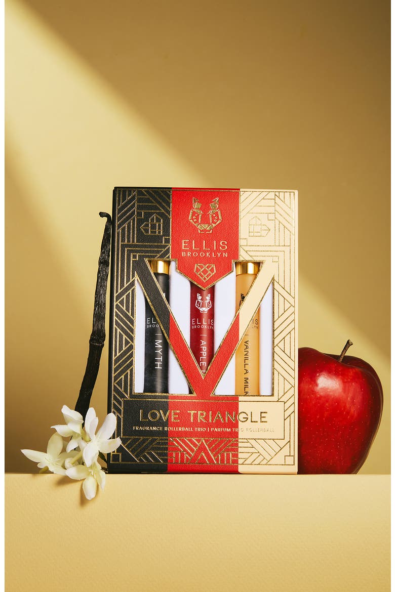 LOVE TRIANGLE Fragrance Rollerball Trio Set (Limited Edition) $99 Value, Alternate, color, NO COLOR