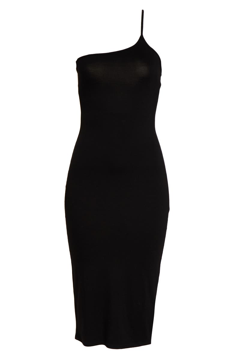 Reformation Nova One-Shoulder Body-Con Dress, Alternate, color, 