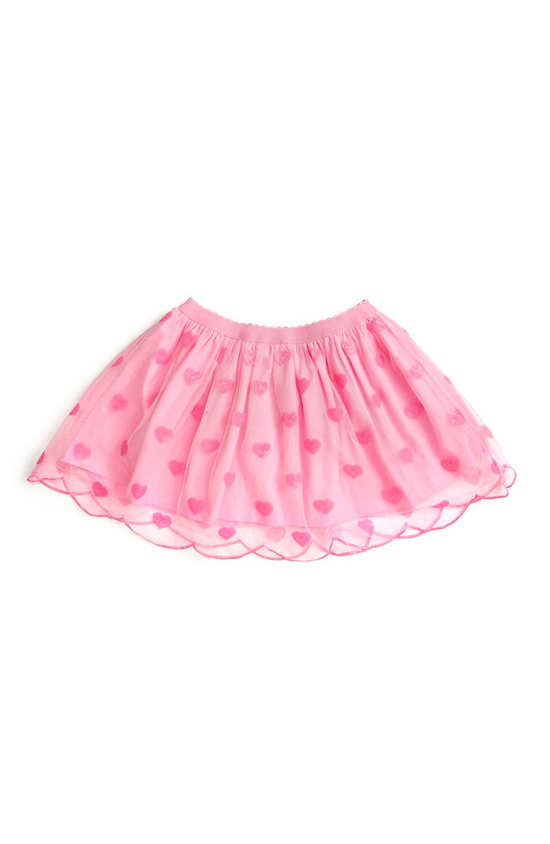 Sweet Wink Mini Sequin Hearts Valentine
s Day Tutu, Main, color, Pink