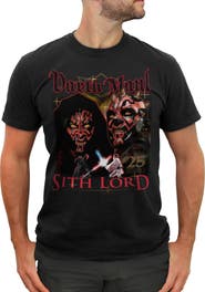 Star Wars Men's Star Wars Darth Maul Sith Lord Poster  Graphic T-Shirt