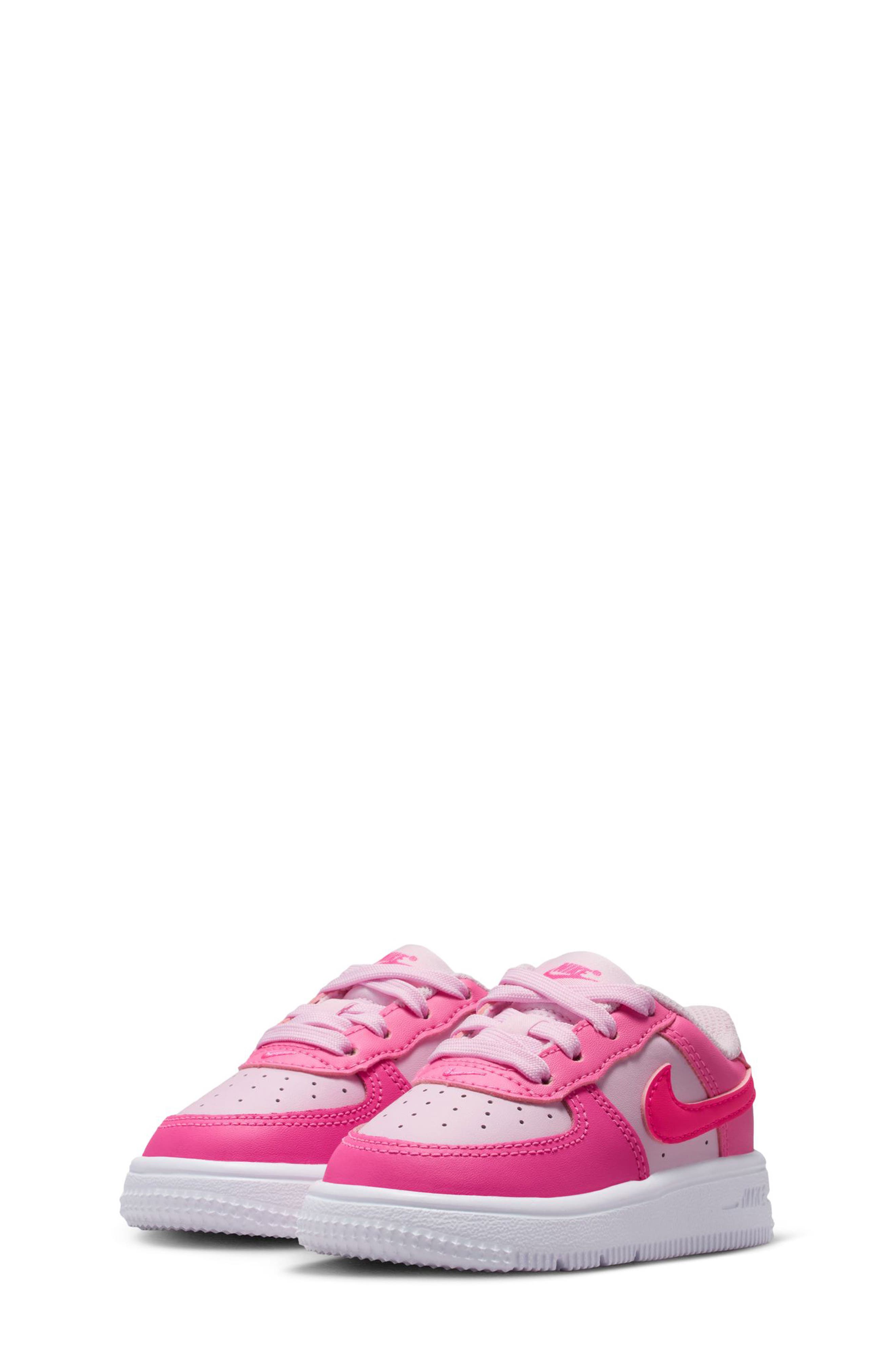 Kids' Air Force 1 Sneaker, Alternate, color, POPSICLE/HYPER PINK
