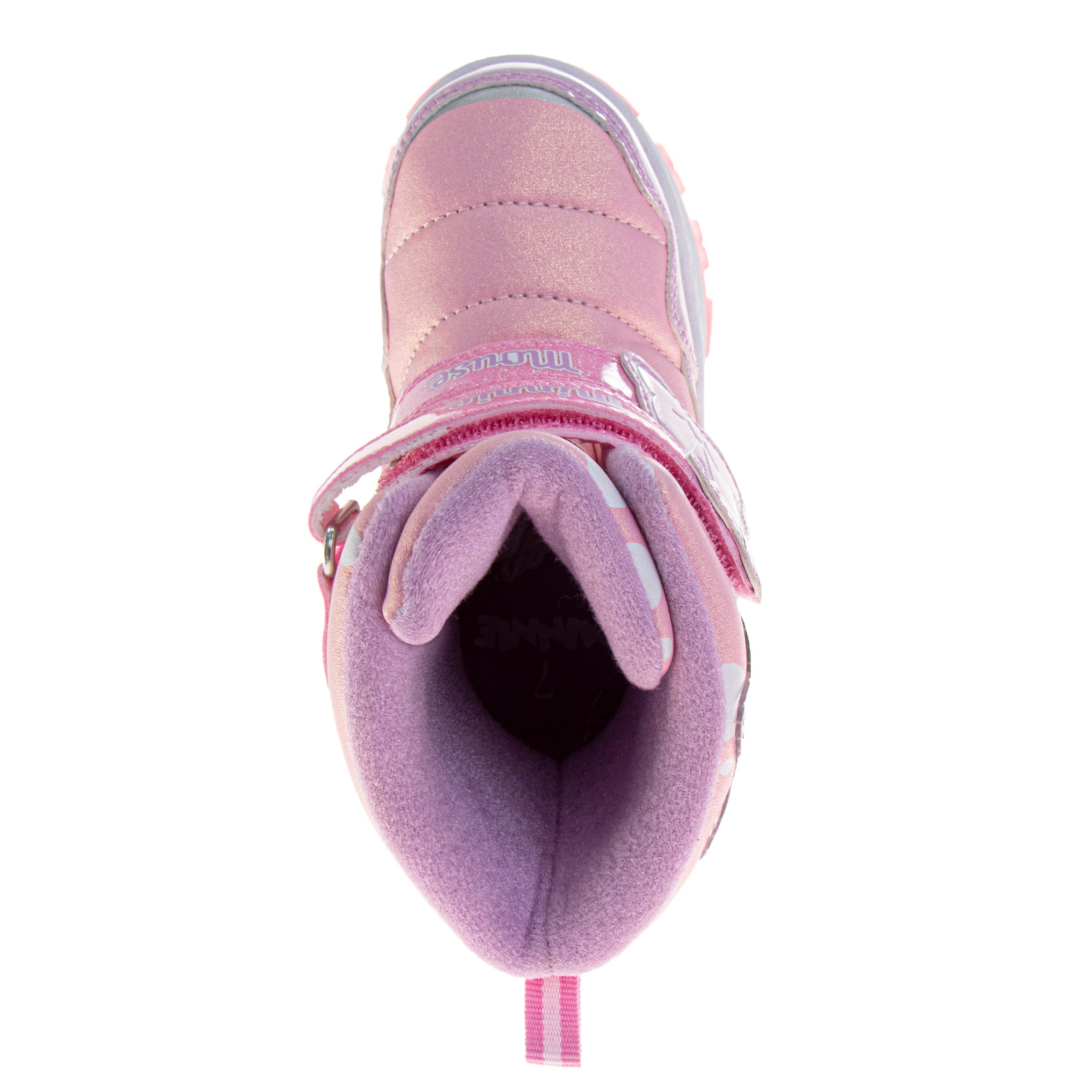 Disney Minnie Mouse Boot Toddler Little Kid, Alternate, color, Pink