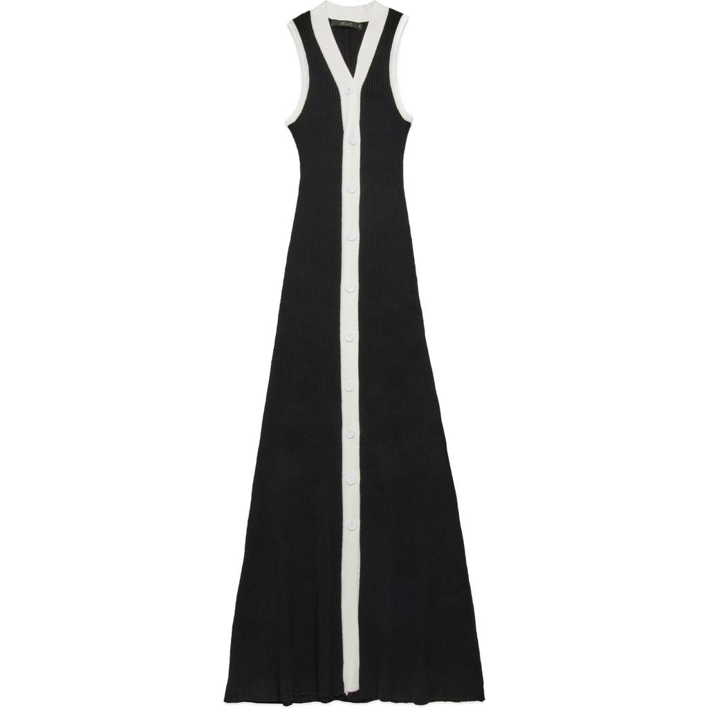 DELUC DELUC VILA SLEEVELESS RIB SWEATER DRESS