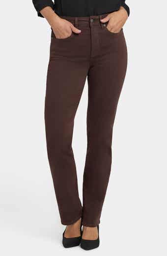 Marilyn High Waist Straight Leg Jeans
