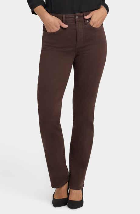 NYDJ Marilyn High Waist Straight Leg Jeans