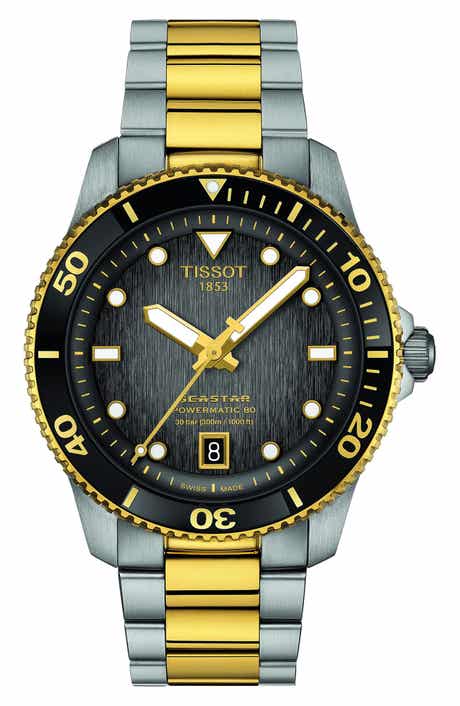 Tisso Seastar 1000 Powermatic 80 Bracelet Watch, 40mm