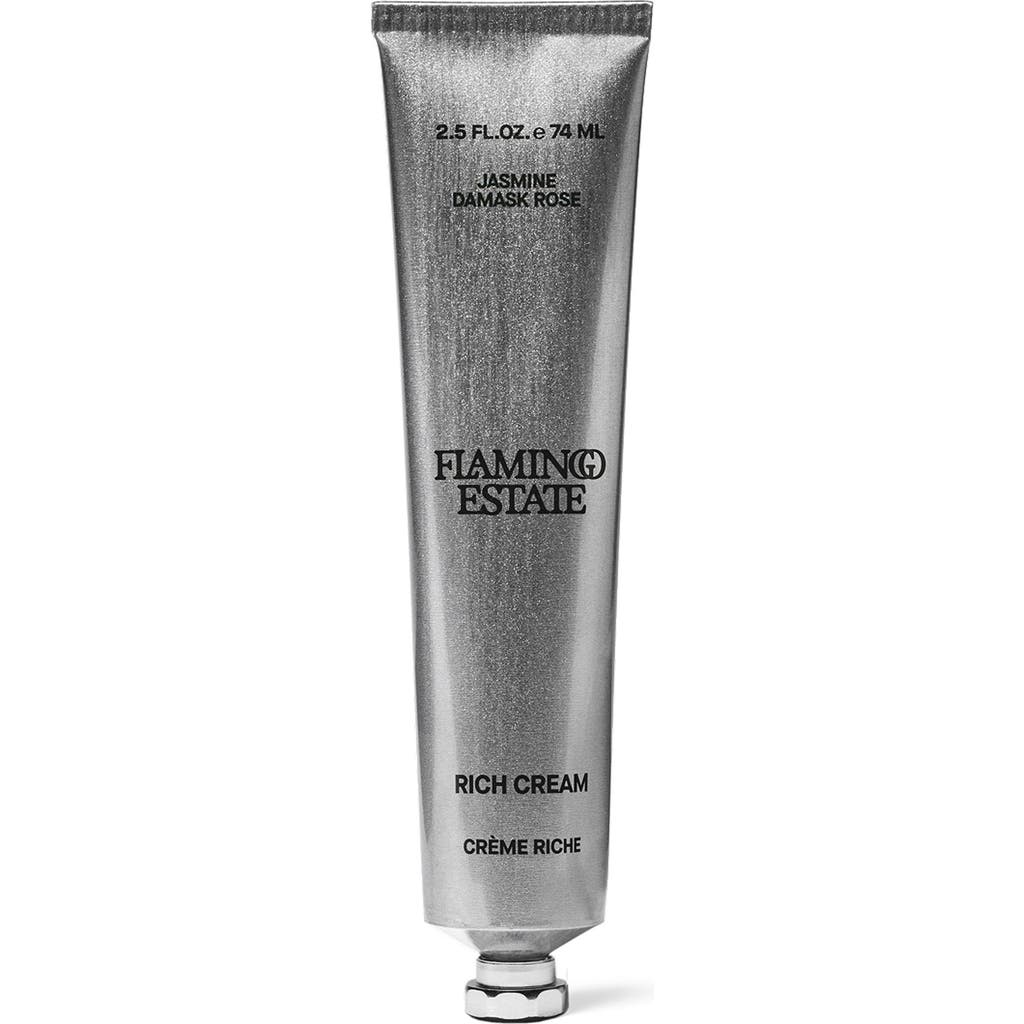 Flamingo Estate Jasmine Damask Rose Rich Cream In Transparent