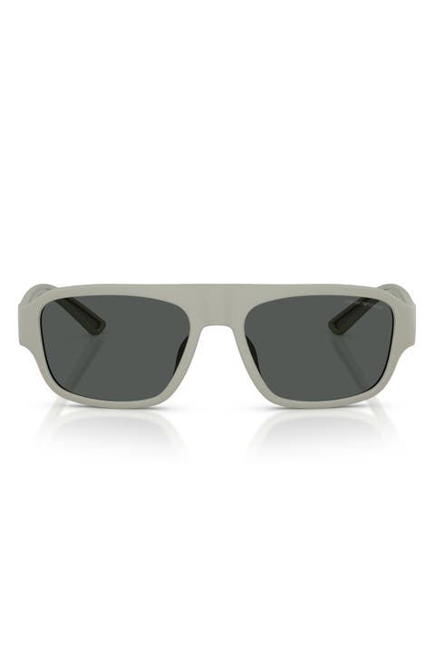 55mm Rectangle Sunglasses