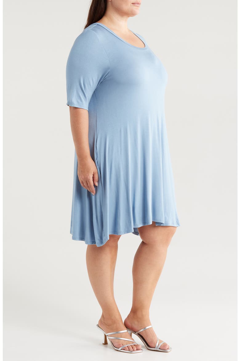 Pocket Dress, Alternate, color, BLUE