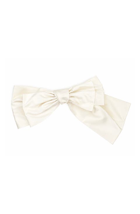 Mayumi Oversized Silk Bow Comb