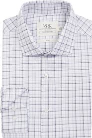 W.R.K Slim Fit Plaid Reworked Dress Shirt