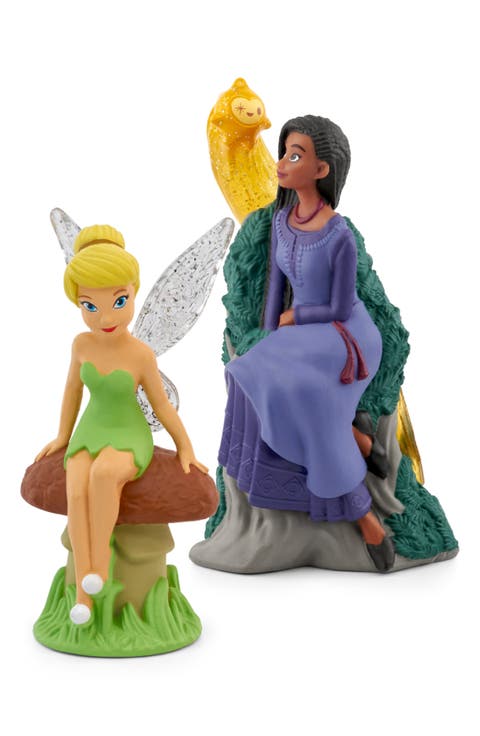 Disney® Wish's Asha Tonie & Peter Pan's Tinkerbell Tonie Audio Character Bundle
