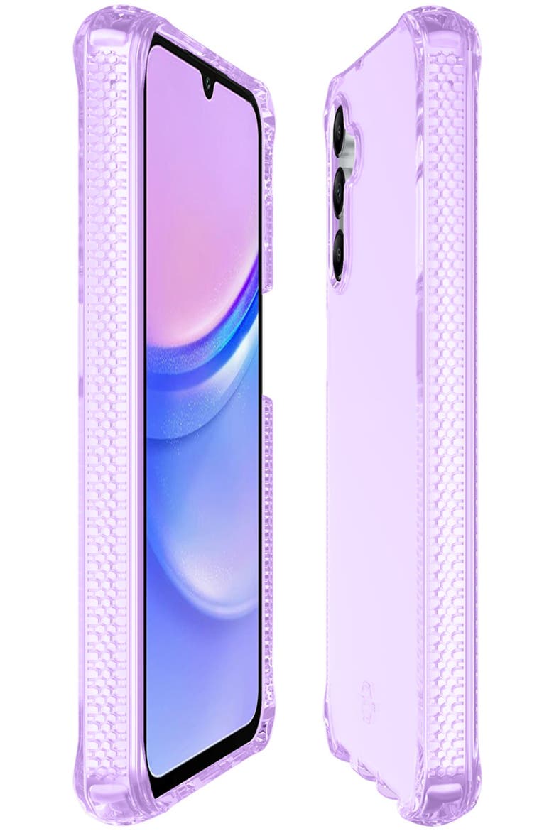 Spectrum R Clear Case for Samsung Galaxy A15 5G, Alternate, color, Purple