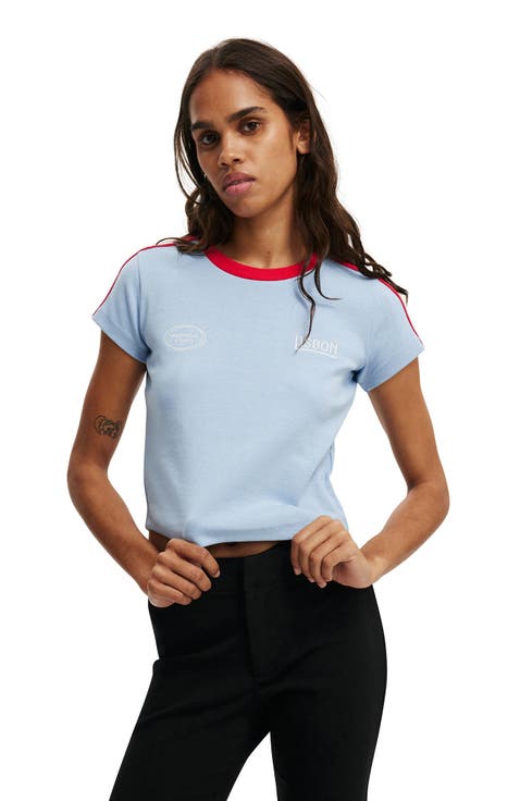 Women's Retro Baby Graphic Tee