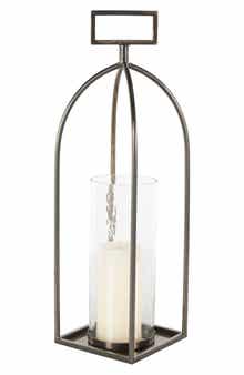 VIVIAN LUNE HOME Metal Candle Lantern