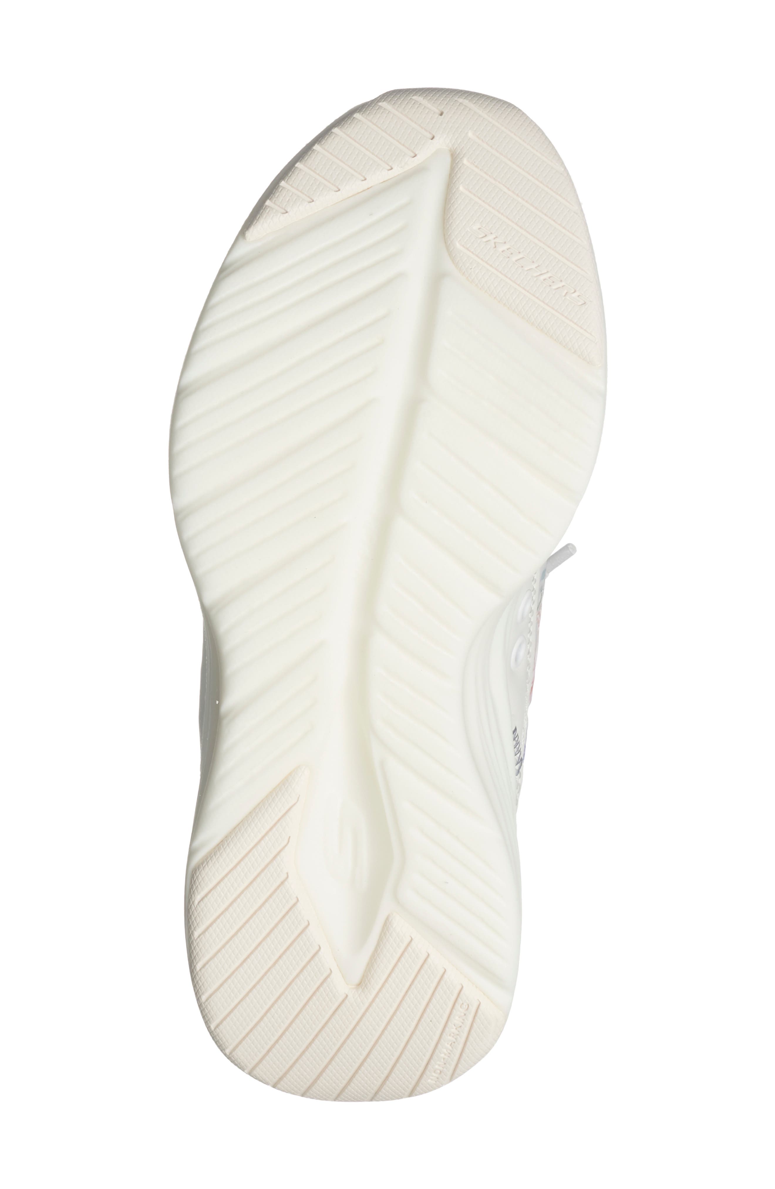 Kids' Hands Free Slip-ins® Contour Foam Sneaker, Alternate, color, WHT