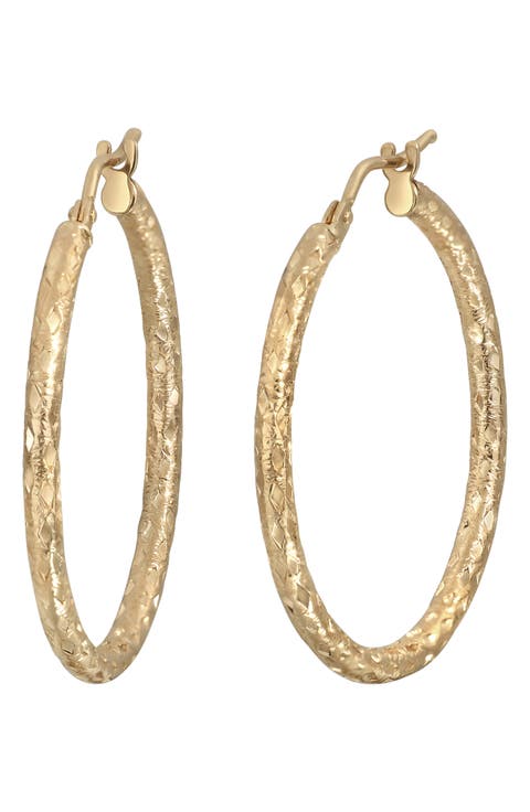 14K Hoop Earrings (Nordstrom Exclusive)