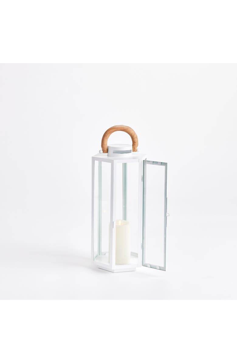 Napa Home & Garden Dockside Outdoor Lantern, Main, color, White