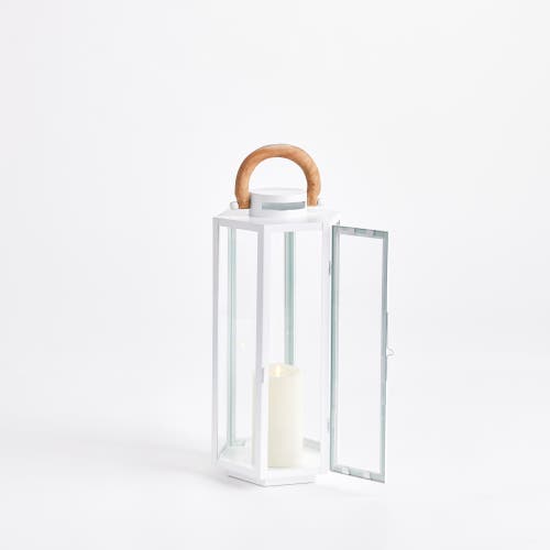 Napa Home & Garden Dockside Outdoor Lantern In White