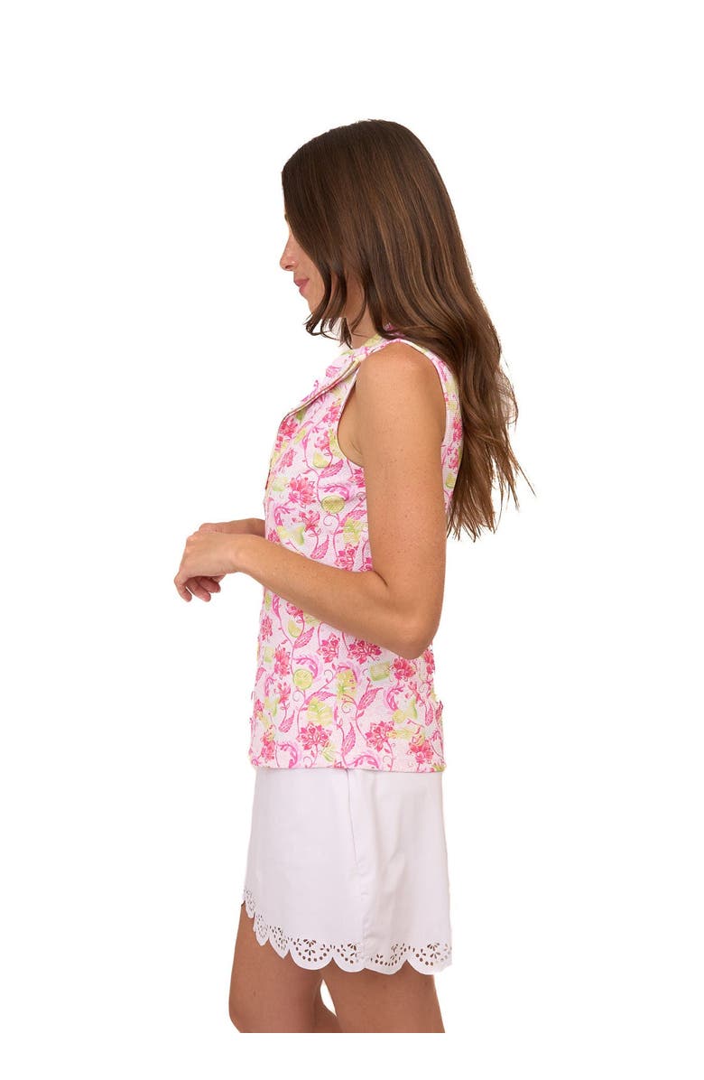 Cabana Life 1/4 Zip Sleeveless Sport Top, Alternate, color,