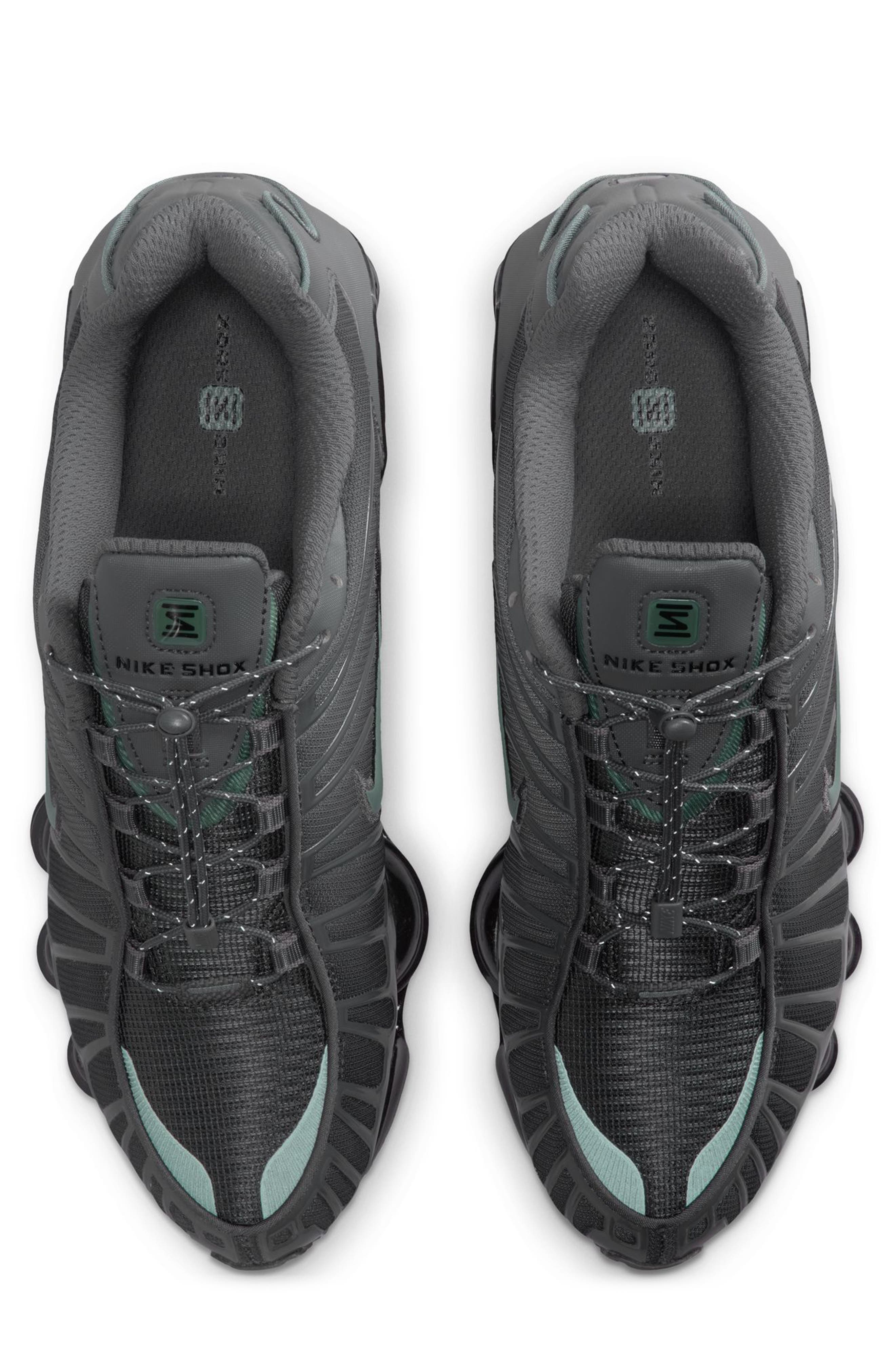 Nike Shox TL Sneaker, Alternate, color, Iron Grey/ Clay Green/ Black
