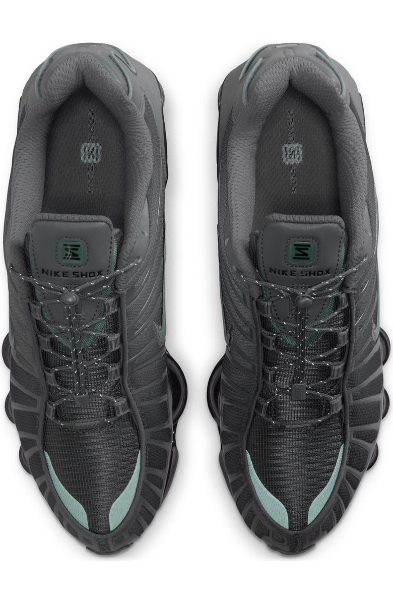 Nike Shox TL Sneaker, Alternate, color, Iron Grey/ Clay Green/ Black