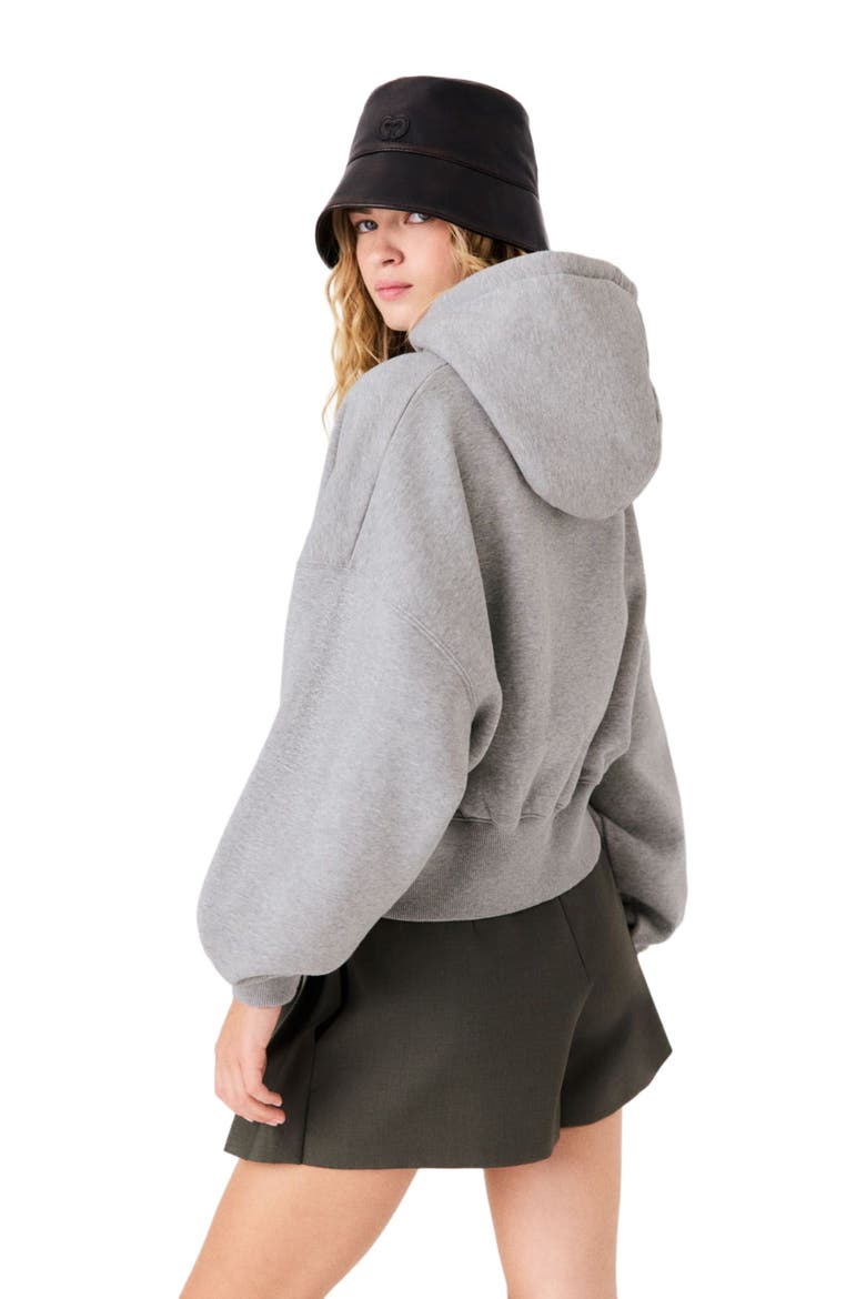 Hooded sweatshirt, Alternate, color, Light grey