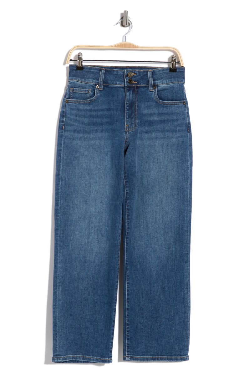 KUT from the Kloth Lucy Double Button High Waist Wide Leg Jeans, Alternate, color, Heath