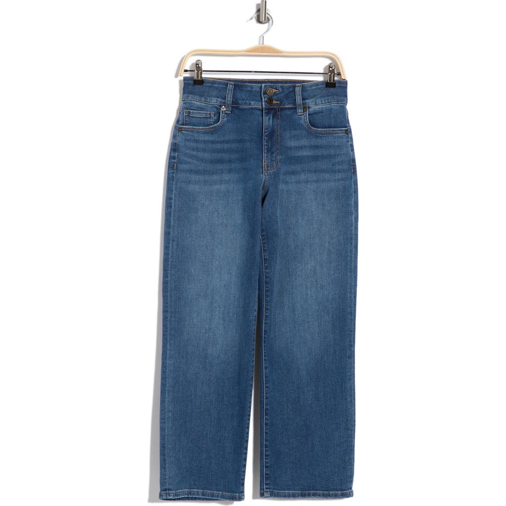 KUT FROM THE KLOTH KUT FROM THE KLOTH LUCY DOUBLE BUTTON HIGH WAIST WIDE LEG JEANS