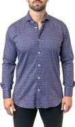 Maceoo Einstein Stretchchain 60 Multi Contemporary Fit Button-Up Shirt