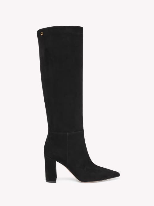 Shop Gianvito Rossi Piper Boot 85 In Black