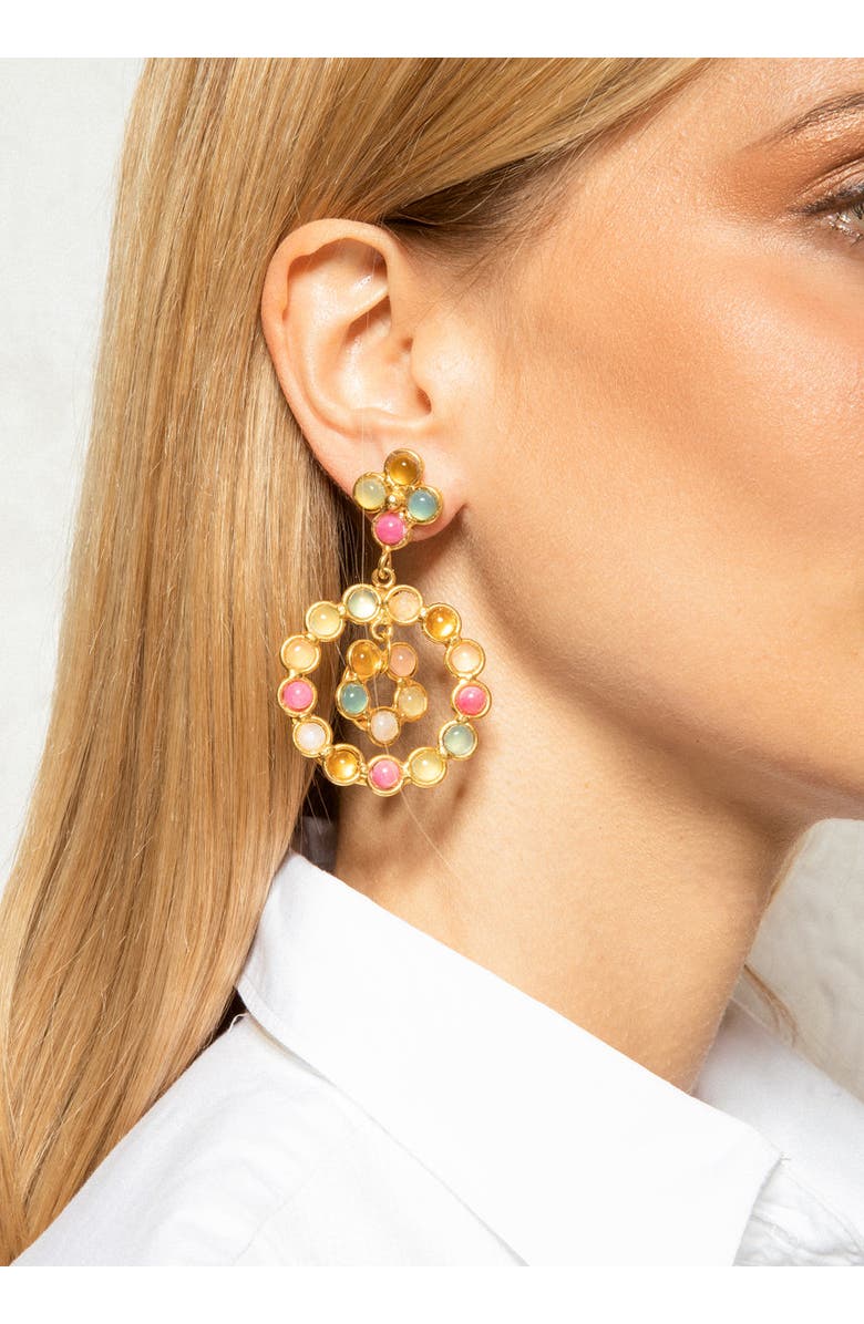 SYLVIA TOLEDANO Flower Candies Earrings, Alternate, color, Multi