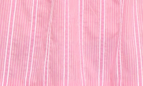 Shop Adelyn Rae Stripe Tiered Maxi Dress In Pink