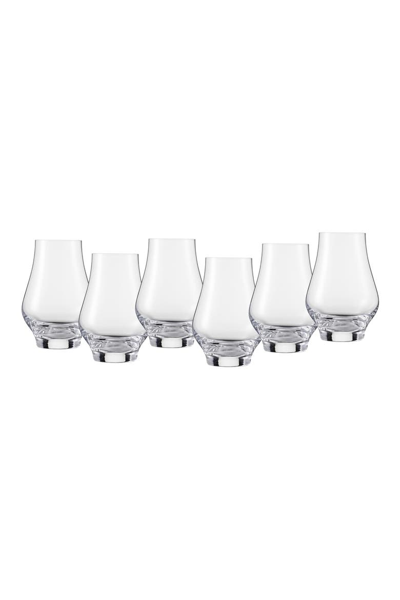 Bar Special Set of 6 Stemless Whiskey Glasses, Main, color, CLEAR