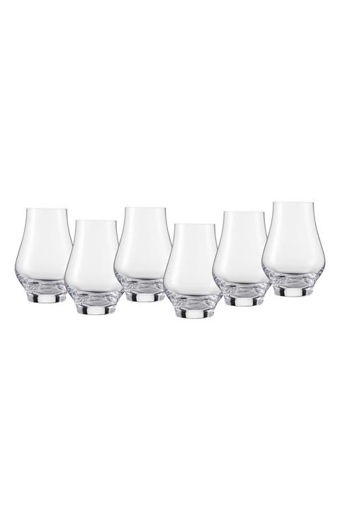 Bar Special Set of 6 Stemless Whiskey Glasses