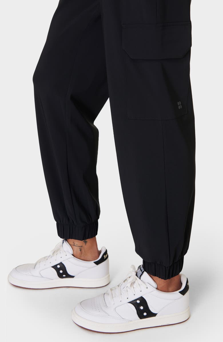 Sweaty Betty Explorer Cargo Pants, Alternate, color, Black