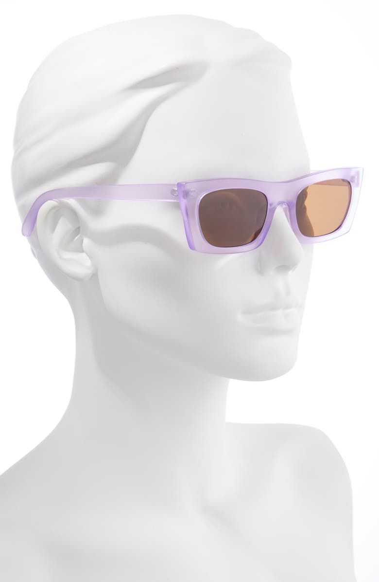 BP. 52mm Rectangle Sunglasses, Alternate, color,