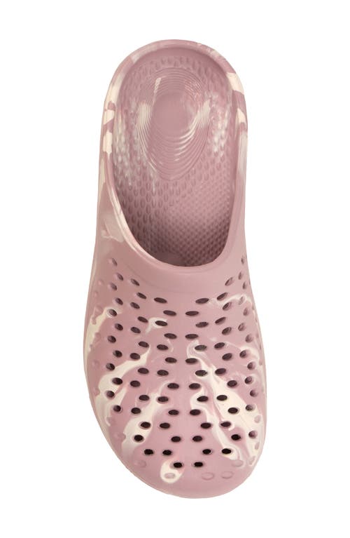 Revitalign Fusion Vitality Marbled Clog In Pink