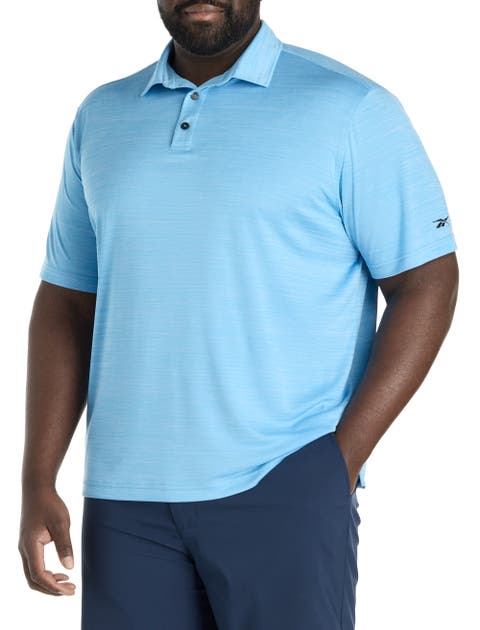 Big & Tall Performance Heather Polo Shirt